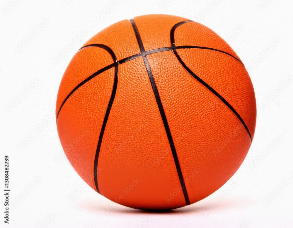 Fototapeta premium basketball ball isolated on white transparent background