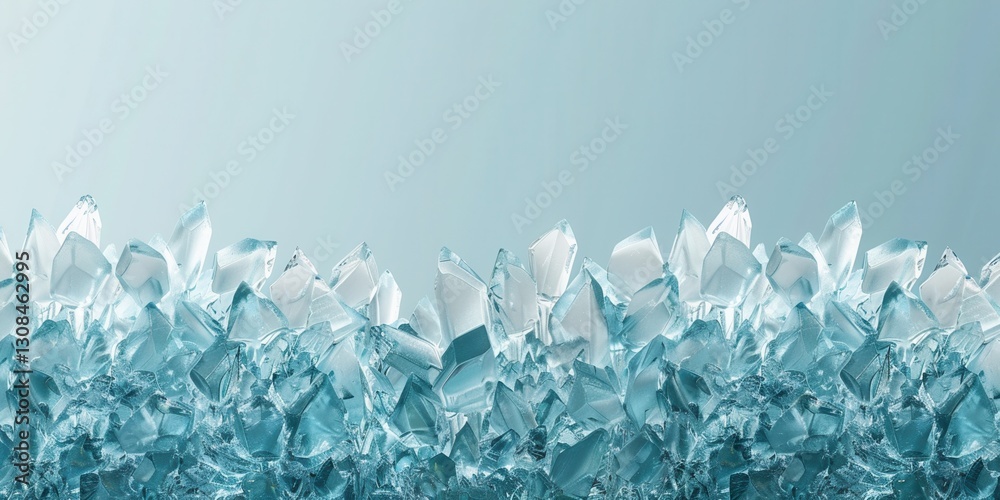 Stunning Ice Crystals - A Frozen Beauty