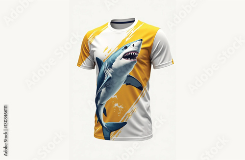 Create rugby jersey round neck yellow blue white Maori tribe full pattern white background wrote BERA rugby