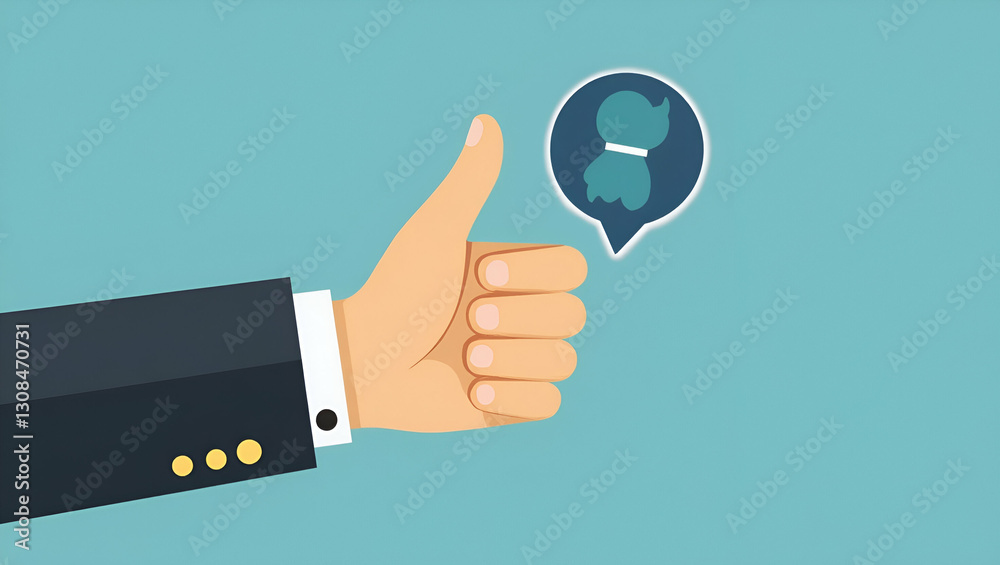 Digital Feedback System: Thumbs Up/Down Icons for Employee Input Digital Feedback System: Thumbs Up/Down Icons for Employee Input