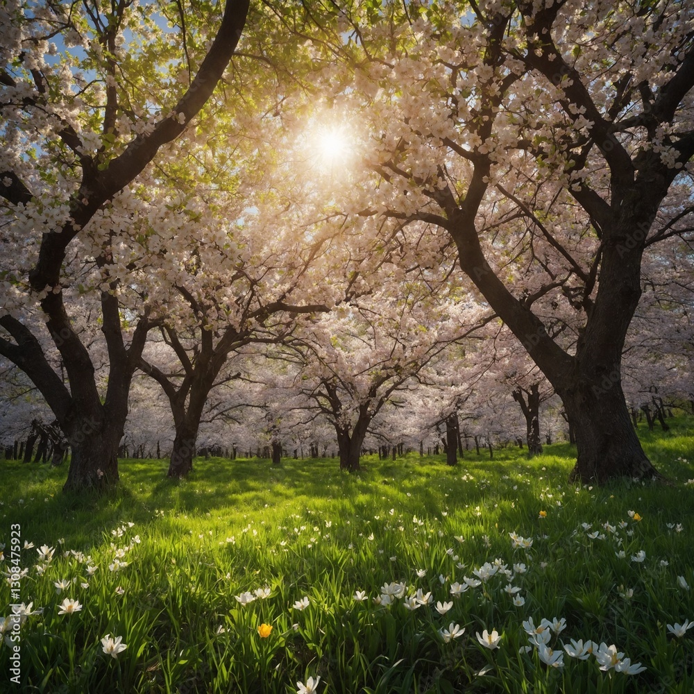 Obraz premium tree in spring