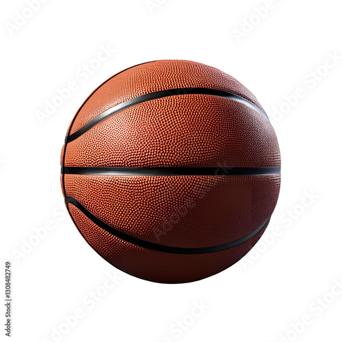 basketball isolated on white