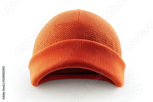 Thermal running hat isolated on white background 