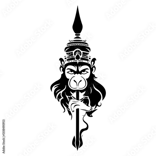 Stunning Hanuman Jayanthi Special Silhouette Art to Enhance Your Festivities