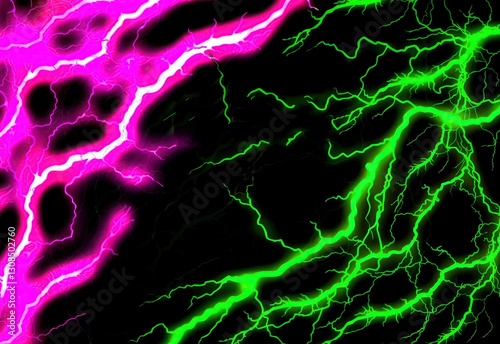 Lightning bolts texture background