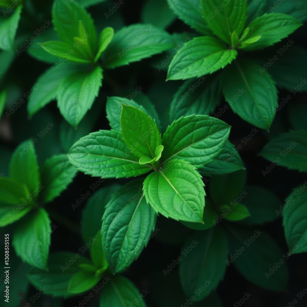 Deep emerald green leaves, dense, natural backdrop , texture, wallpaper, untamed