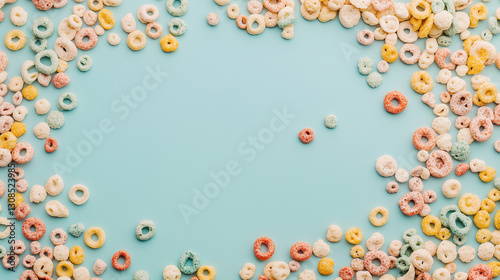 Colorful Cereal Border: A v...