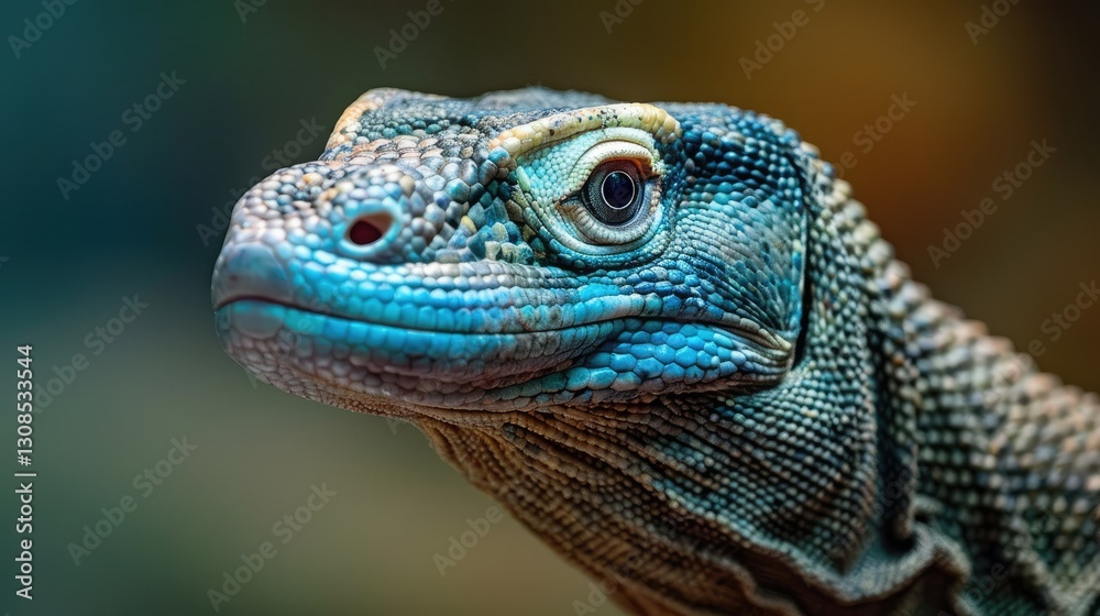 Close-up shot of a colorful lizard in a natural habitat animal photography nature environment vibrant colors Close-up shot of a colorful lizard in a natural habitat animal photography nature environment vibrant colors