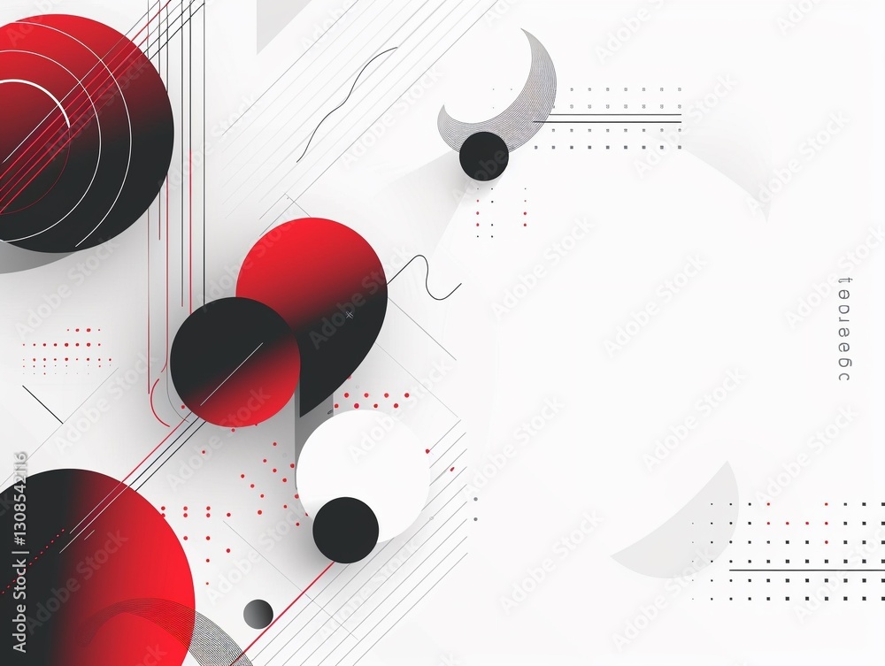 Obraz premium Abstract background, geometric template, copyspace