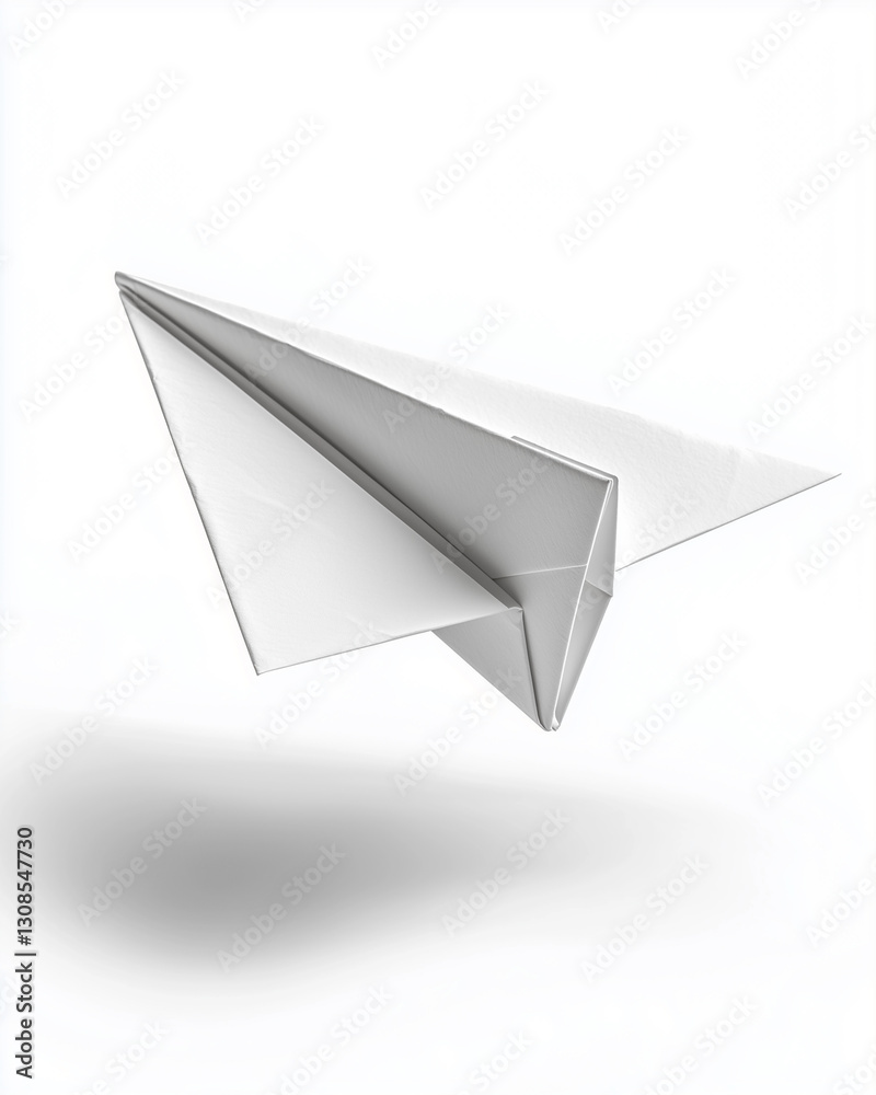 Paper Airplane Isolated on White Background
Paper Airplane Isolated on White Background