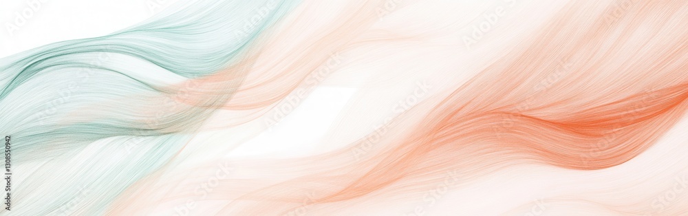Flowing lines of pencil strokes create a harmonious blend of colors and forms in abstract design Flowing lines of pencil strokes create a harmonious blend of colors and forms in abstract design