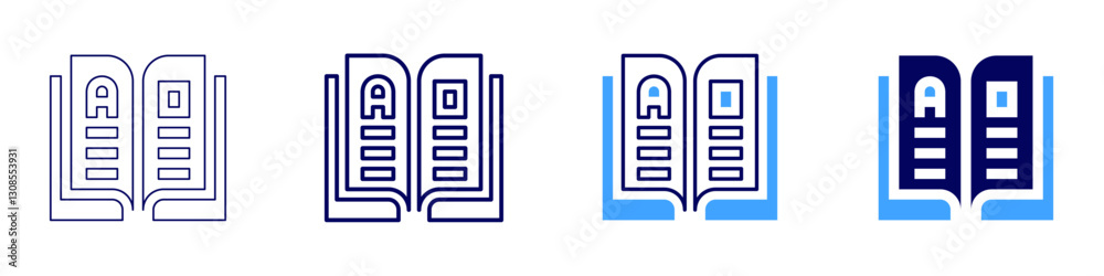 Detective mystery icon in 4 different styles. Thin Line, Line, Bold Line, Duotone. Duotone style. Editable stroke Detective mystery icon in 4 different styles. Thin Line, Line, Bold Line, Duotone. Duotone style. Editable stroke