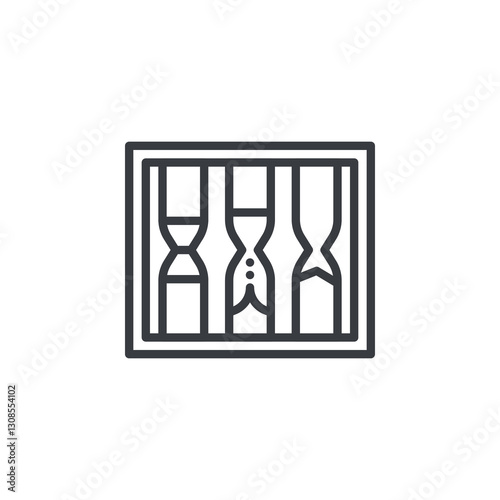 Tea Timer line icon