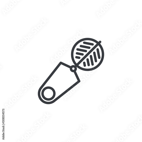 Tea Infuser line icon
