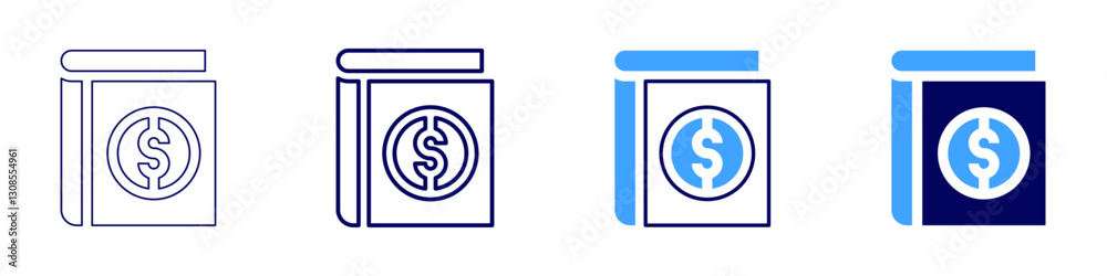 Intertextual references icon in 4 different styles. Thin Line, Line, Bold Line, Duotone. Duotone style. Editable stroke Intertextual references icon in 4 different styles. Thin Line, Line, Bold Line, Duotone. Duotone style. Editable stroke