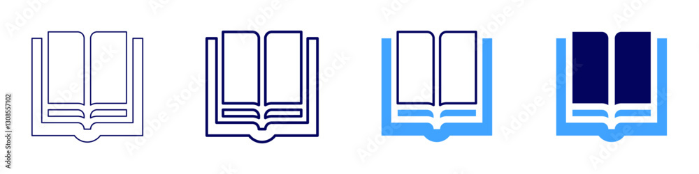 Poetic meter icon in 4 different styles. Thin Line, Line, Bold Line, Duotone. Duotone style. Editable stroke Poetic meter icon in 4 different styles. Thin Line, Line, Bold Line, Duotone. Duotone style. Editable stroke