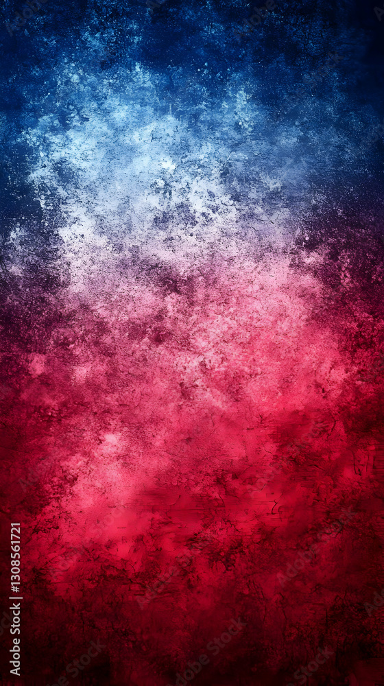 Fototapeta premium Red blue grunge texture background