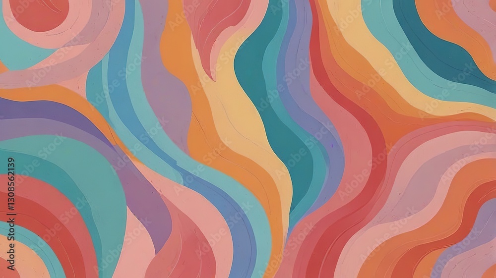 Minimalist hand drawn fluid shapes background soft pastel Minimalist hand drawn fluid shapes background soft pastel