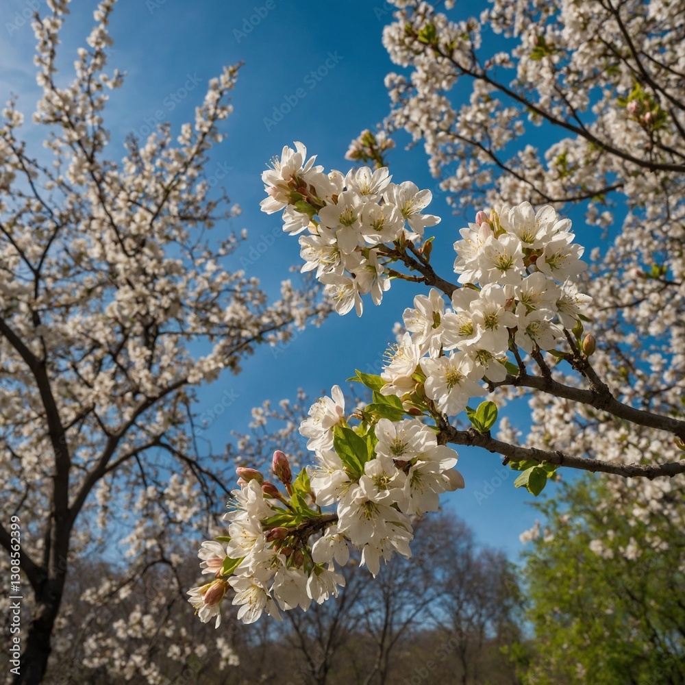 Obraz premium cherry tree blossom