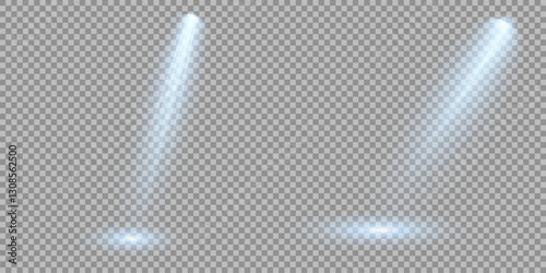 Light blue Star, Soft Sunny Sparkle. Glowing abstract isolated light effects lens. Spotlight and Star with Bokeh and Dust Effect. Glowing Abstract. Lens flash, explosion, spark.