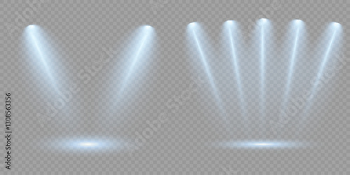 Light blue Star, Soft Sunny Sparkle. Glowing abstract isolated light effects lens. Spotlight and Star with Bokeh and Dust Effect. Glowing Abstract. Lens flash, explosion, spark.