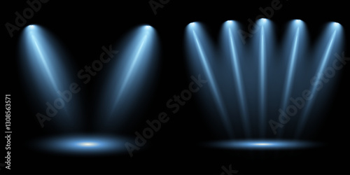 Light blue Star, Soft Sunny Sparkle. Glowing abstract isolated light effects lens. Spotlight and Star with Bokeh and Dust Effect. Glowing Abstract. Lens flash, explosion, spark.