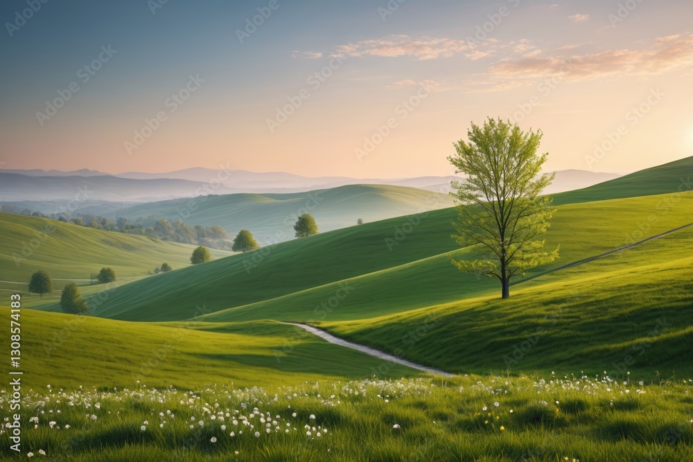 Obraz premium the sky is blue