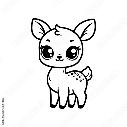 a illustration of deer