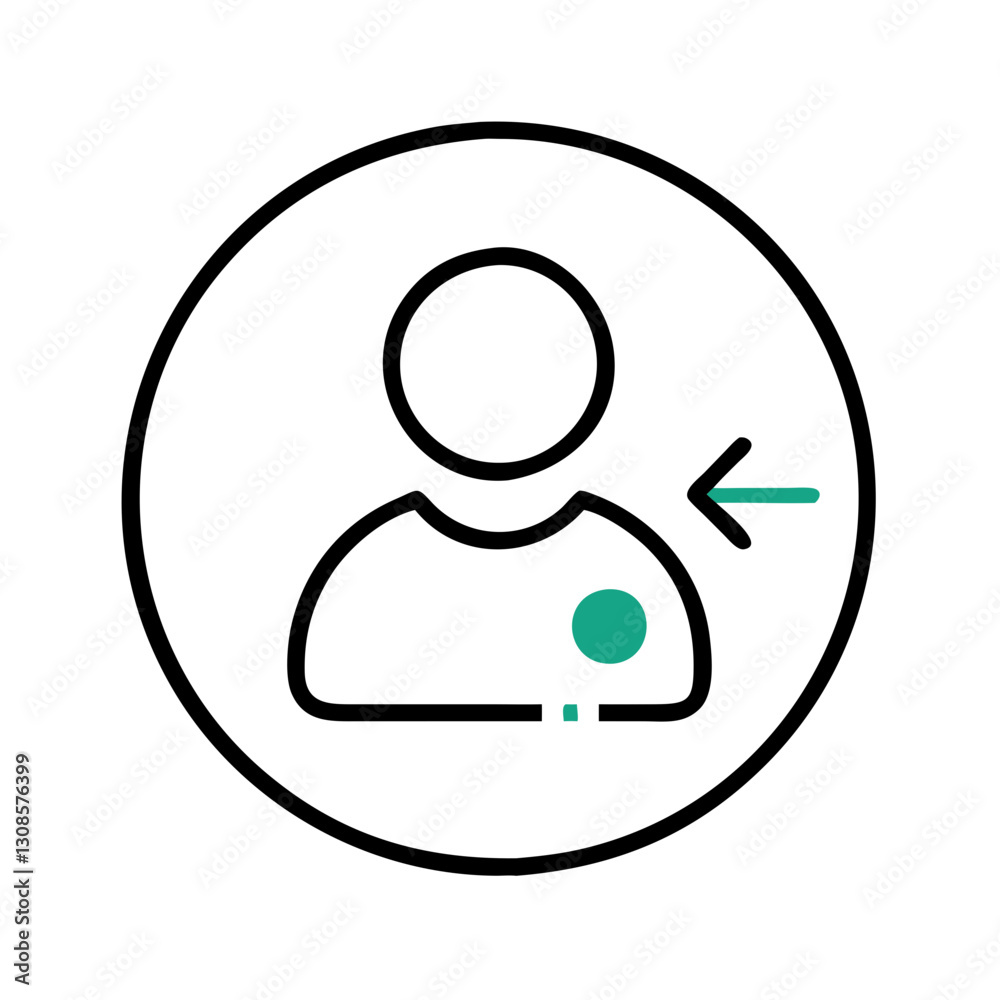 Abstract human figure with stylized design on simple background Abstract human figure with stylized design on simple background