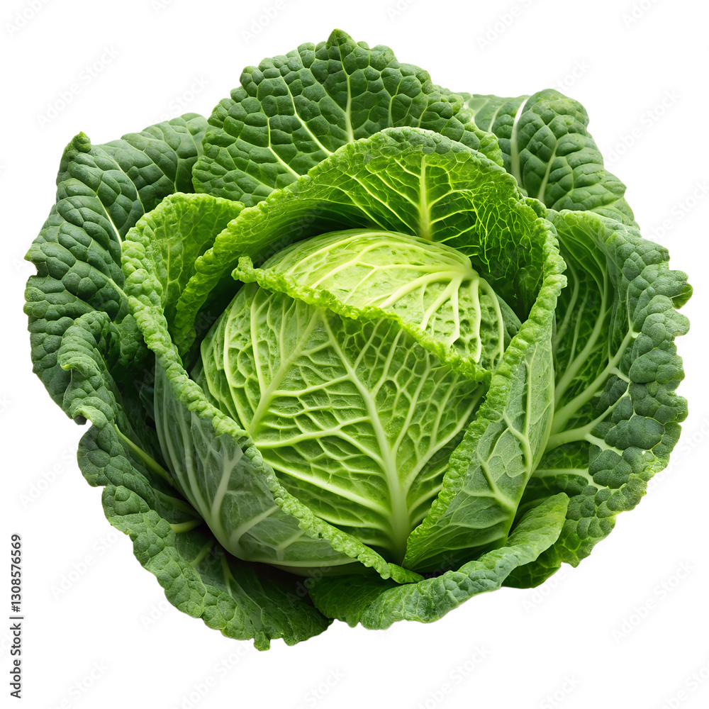 Fresh green cabbage vegetable with detailed texture placed on a transparent background, showcasing natural organic freshness, healthy food, and vibrant greenery for culinary or lifestyle purposes. Fresh green cabbage vegetable with detailed texture placed on a transparent background, showcasing natural organic freshness, healthy food, and vibrant greenery for culinary or lifestyle purposes.