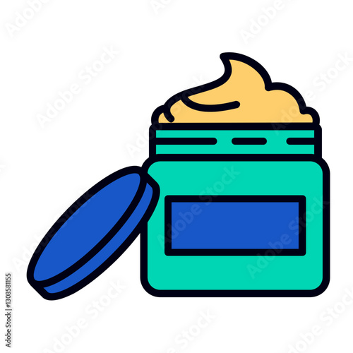 pomade jar icon	