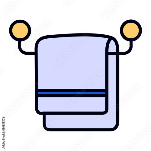 hanging towel icon	