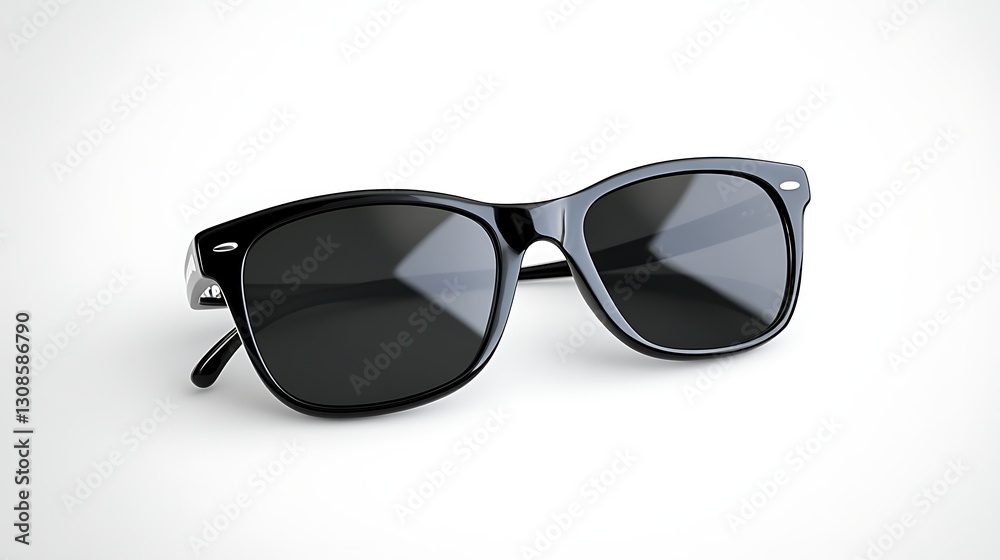 Stylish Black Sunglasses Modern Classic Square Frame UV Protection Eyewear Stylish Black Sunglasses Modern Classic Square Frame UV Protection Eyewear