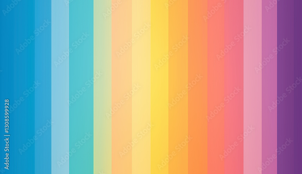Colorful rainbow gradient stripes with a smooth and vibrant texture Colorful rainbow gradient stripes with a smooth and vibrant texture
