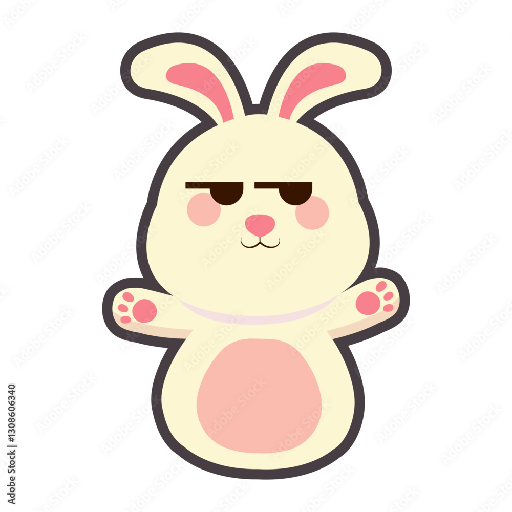 Obraz premium Cute Bunnny Rabbit