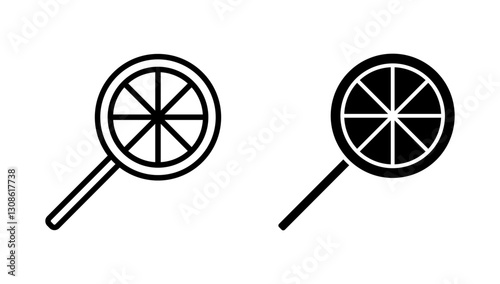 Candy icon vector. candy sign and symbol.