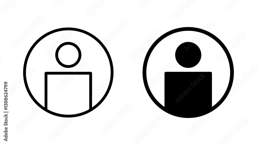 User icon vector. person sign and symbol. people icon. User icon vector. person sign and symbol. people icon.