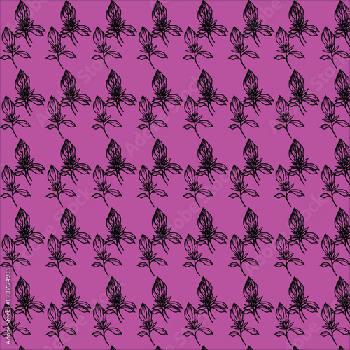 seamless pattern with birds