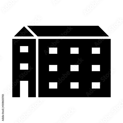 hostel icon vector design concept