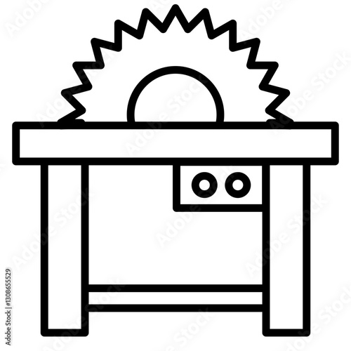 Table Saw Icon