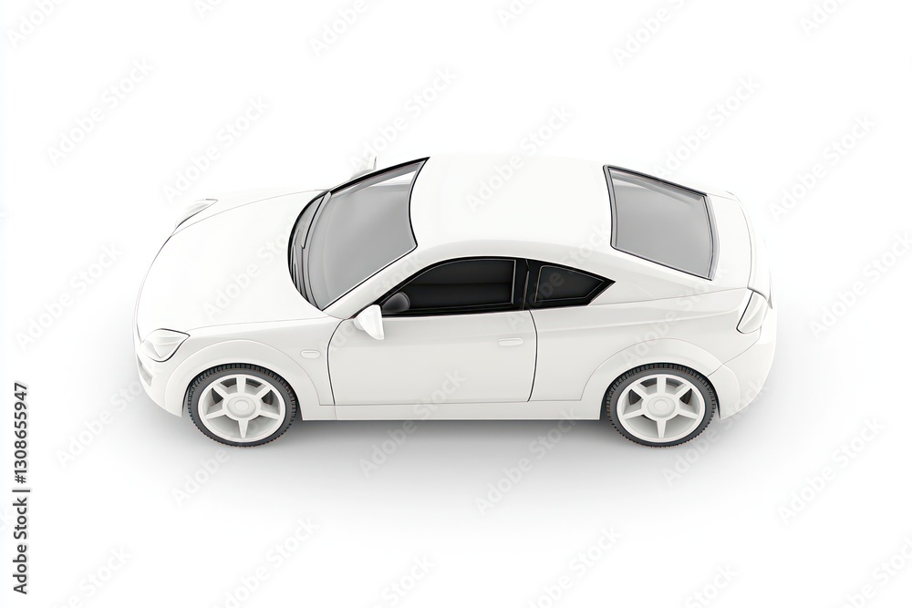 3D vehicle transportation symbol, modern design on a white background. 3D vehicle transportation symbol, modern design on a white background.