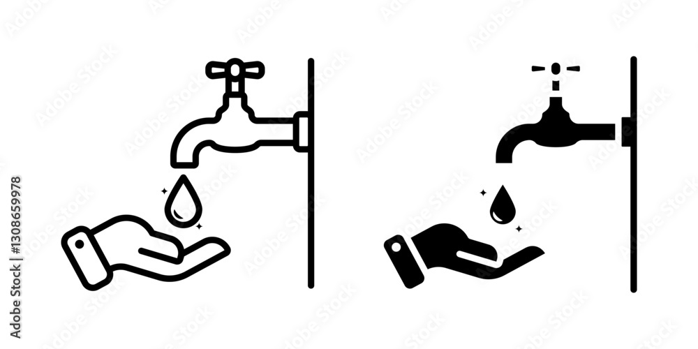 Ablution icon set. for mobile concept and web design on white background Ablution icon set. for mobile concept and web design on white background