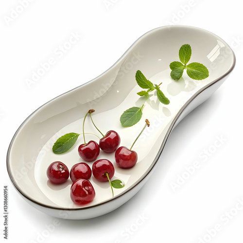 A kidney dish is a medical tray with a curved shape, used for holding instruments photo