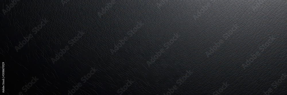 Smooth black leather, fine grain, matte finish, material, stock, minimal Smooth black leather, fine grain, matte finish, material, stock, minimal