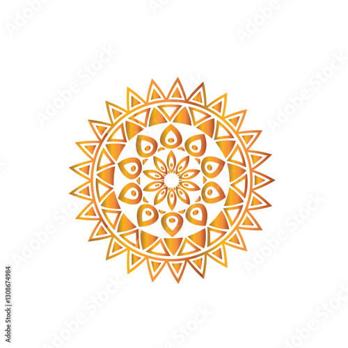 vector illustration of an abstract ornament