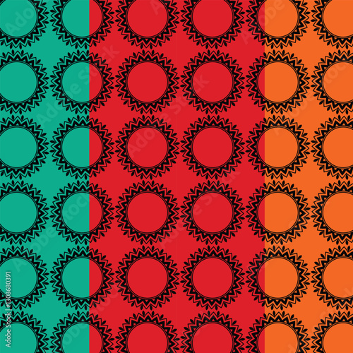 abstract seamless pattern