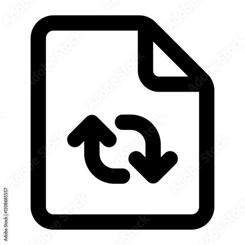 file refresh icon for illustration