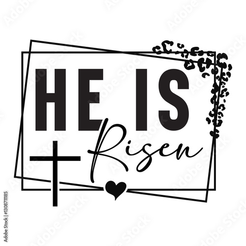 He is risen Svg