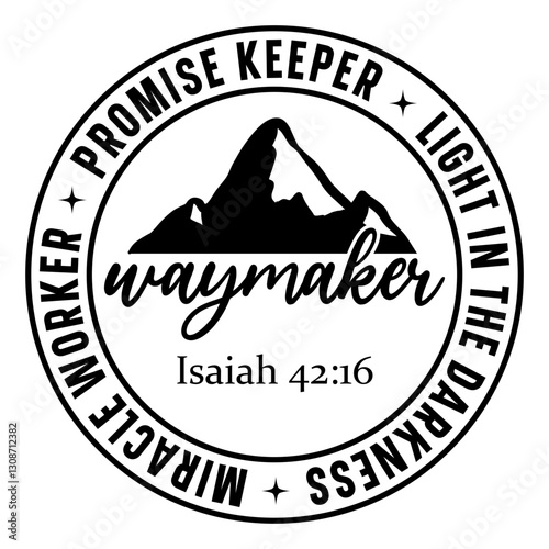 Waymaker promise keeper light in the darkness SSvg