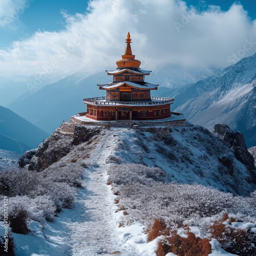 buddhist temple in nepal